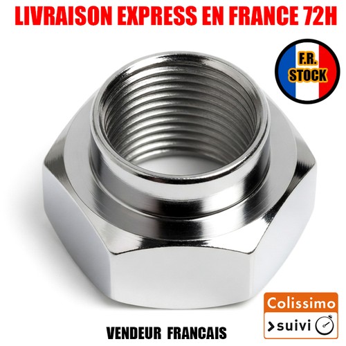 Ecrou moyeu roue avant - ecrou,