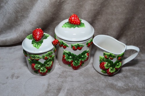 Vintage strawberry kitchen - strawberry,