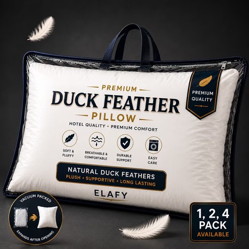 Oreiller plumes oie elafy - oreiller,