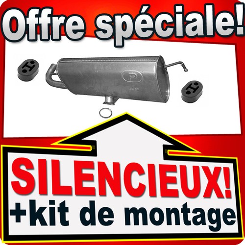 Silencieux arriere pour suzuki - silencieux,