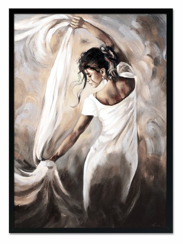 Danseuse 73x53cm ölbild - danseuse-, 73x53cm-Ölbild