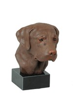 Labrador Retriever Peints à la Main Figurine Art-Dog