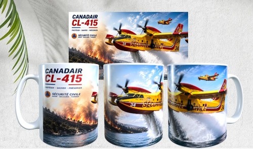 Mug canadair 415 renfort - mug, cl