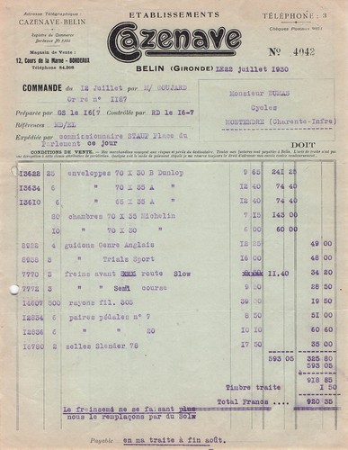 Belin negociant cazenave - 33,