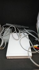 CONSOLE NINTENDO WII Blanche PAL PORTS GAMECUBE RVL-001 Avec Câble Alim+Video