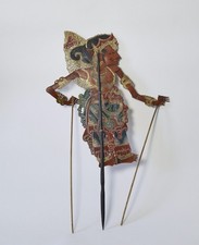 Ancienne marionnette, théatre Wayang Kulit, Java, 20e