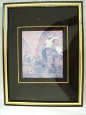 CADRE Tableau d'après Peintre CHINOIS Li CHAN 17° Siècle 2 GRUES et PIES