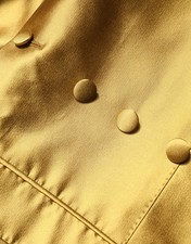 Dolce & Gabbana Veste Satin Or