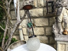 Ancien plafonnier boule globe