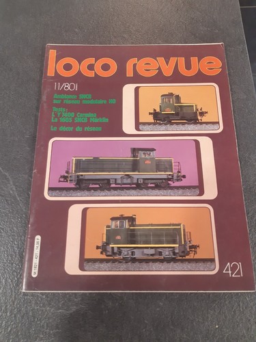 Sncf revue loco 421 - revue,