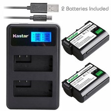 Kastar EL15 Battery& LCD DUAL