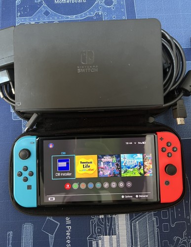 Switch oled pucée 128go - switch,
