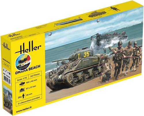Heller omaha beach sherman - -,