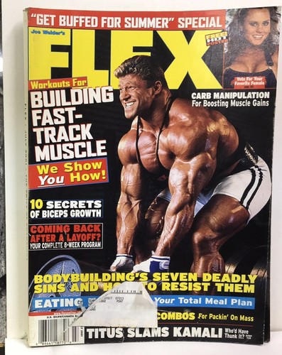Joe weider flex magazine - weider's,