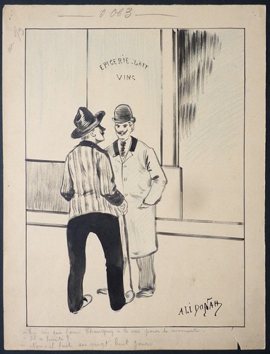 Dessin original ali donah - ali,
