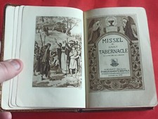 Missel religieux ancien Saint Tabernacle 1925 avec des belle illustration