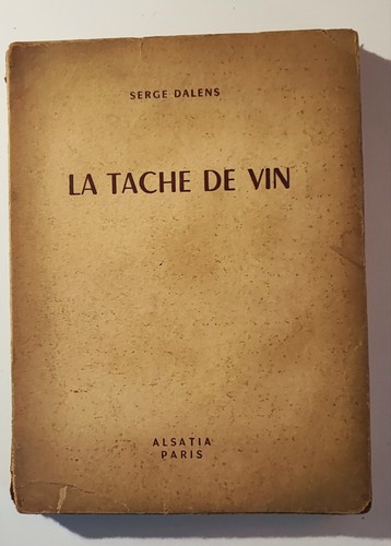 Livre tache vin serge - de,