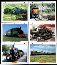 Lot de 6 Fiches Trains Tourisme & Culture Ferroviaire; Le "Mastrou"/ Pithiviers