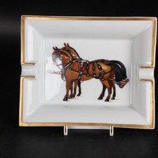 Cendrier Hermès motif cheval