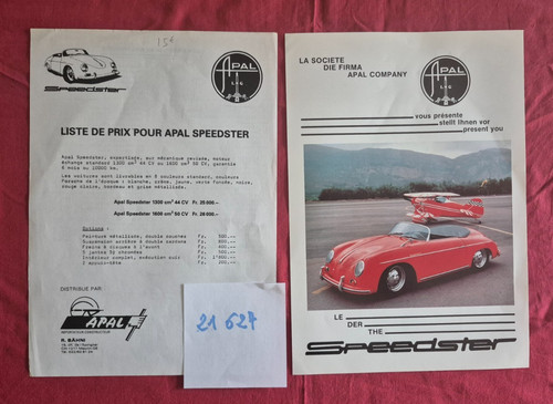 21627 apal speedster - speedster, /