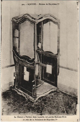 Cpa ajaccio maison napoleon - ajaccio,