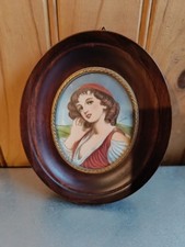 Miniature sur ivoire