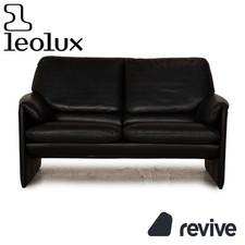 Leolux Bora Cuir Canapé Noir