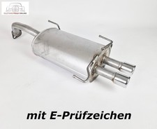 Silencieux Arrière Pour