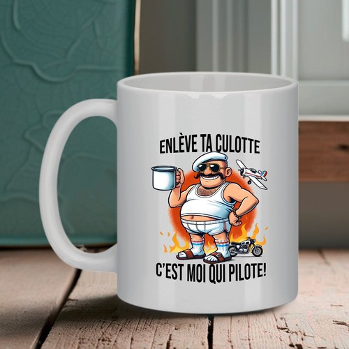 Tasse enlève culotte - "enlève,