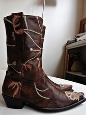 Bottes / Santiags brodées OLD GRINGO MEXICANA 