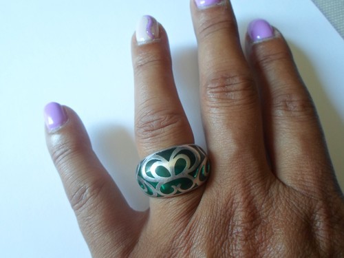 Bague argent massif dôme - massif,,