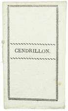 PERRAULT, Charles Cendrillon