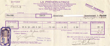 Vieux papier fiscaux sur - papier,