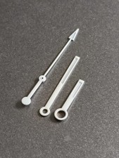 CHANEL - J12 NOIRE 38MM- JEU D'AIGUILLES COMPLET (X3) - BLANCHES - NEUVES