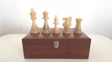 Large Lardy horn chess set -