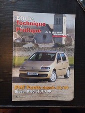 Revue Technique FIAT PUNTO 1.9 D 60 JTD 80 Elx Hlx Sx cosy steel estival dp 1999