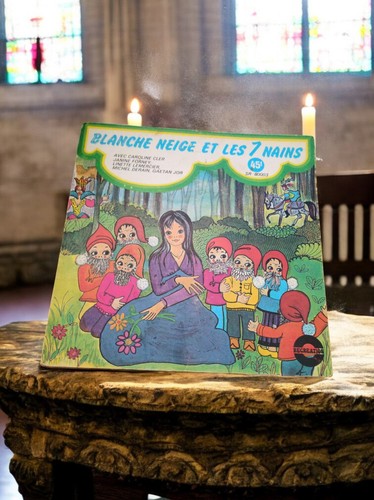 Disque vinyle tours blanche - vinyle,