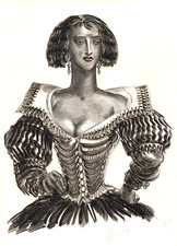 Albert DECARIS - 4 gravures au burin - 26x19 cm