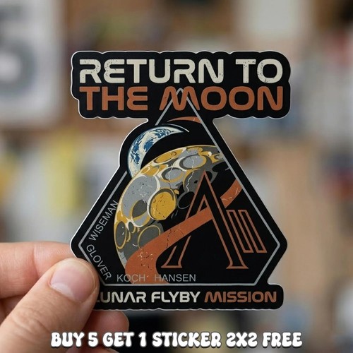 Artemis patch sticker nasa - patch,