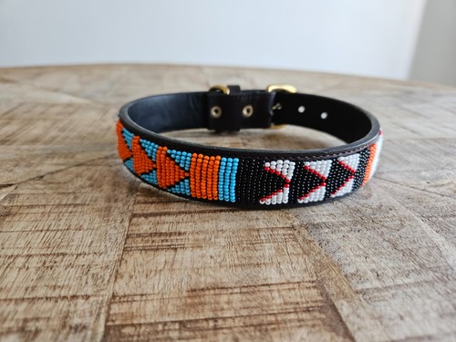 Collier pour chien - en, cuir