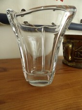 DAUM France Vase Cristal