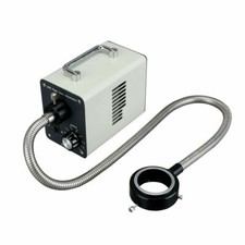 OMAX 20W LED Lumière Anneau À Fibres Optiques Froid Microscope Éclairant