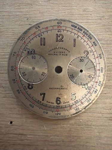 Vintage chronographe suisse - suisse, 17