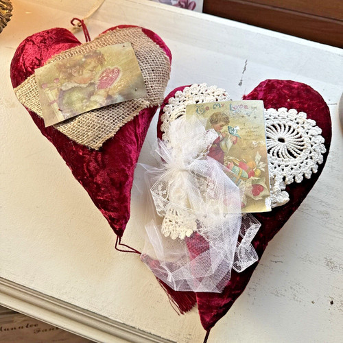 Valentine heart decor red - decor,
