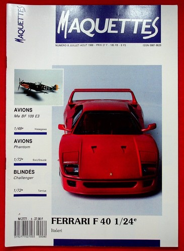 Maquettes ferrari f 40 - maquettes,