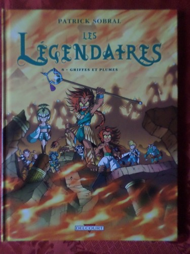 Les légendaires 8 - bd,