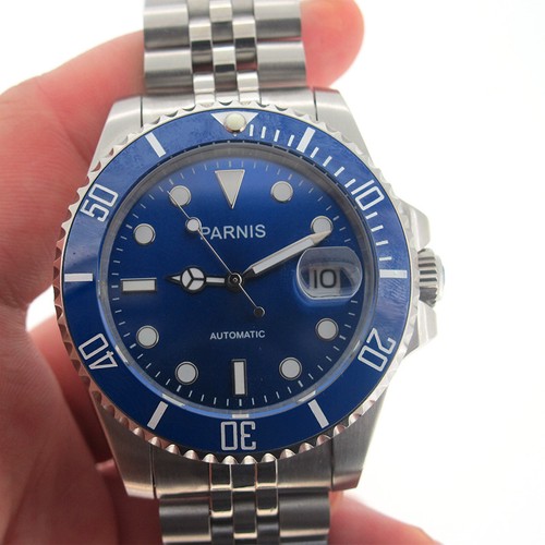 40mm parnis sapphire miyota - 40mm,