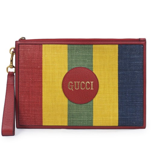 Sac pochette gucci baiadera - sac,