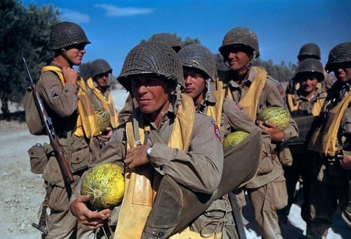 Ww2 sicile airborne 82nd - airborne,