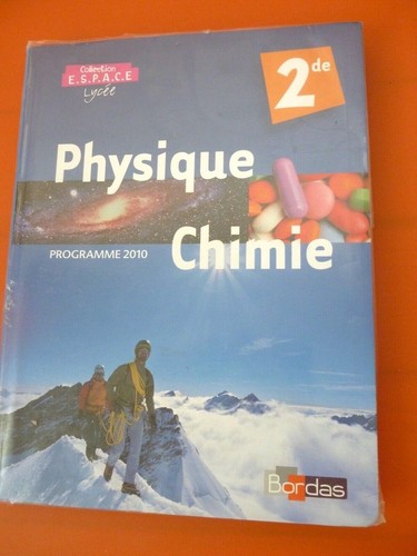 Livre scolaire seconde 2nde - livre,